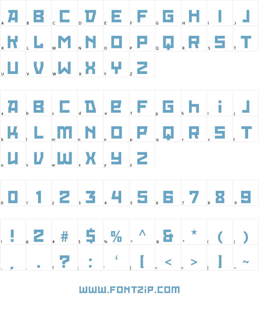 Red October Font Character